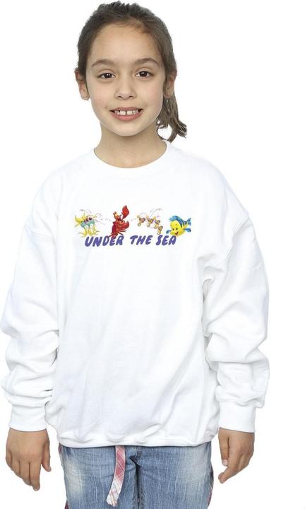 Produktbild Disney The Little Mermaid Under The Sea Sweatshirt Mädchen (116)