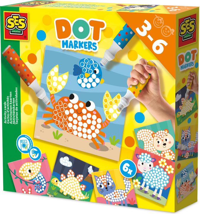 Immagine prodotto Ses Dot markers - Aktivitätskarten (Vari, 3 x)