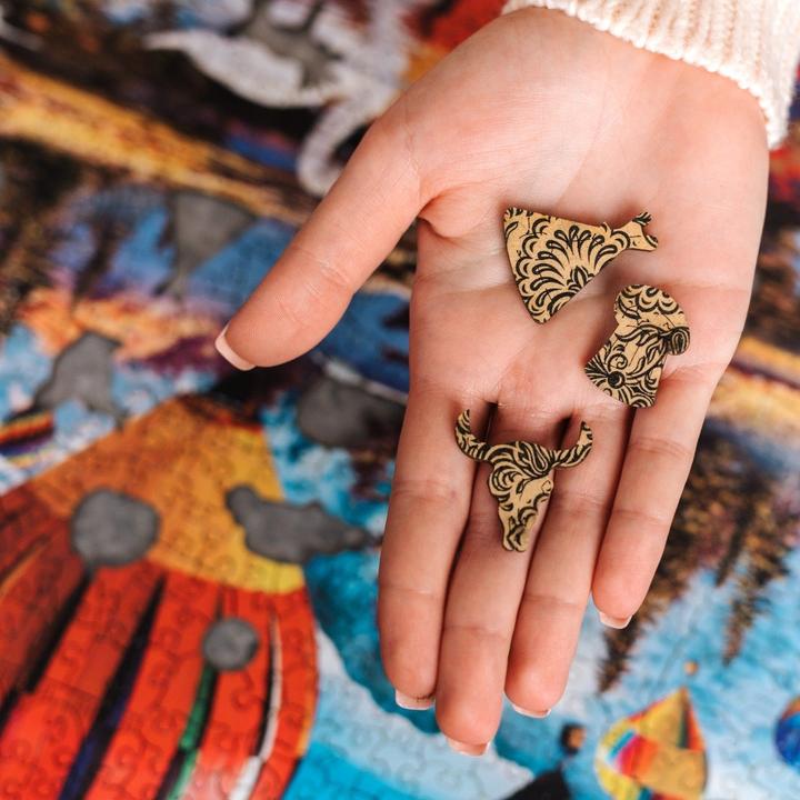 Produktbild Trefl Holzpuzzle 1000 Teile - Hunde (1000 Teile)