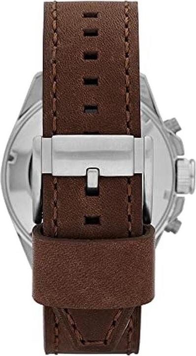 Actual product image Fossil Decker Quartz Chronograph Leather Strap (Chronograph)