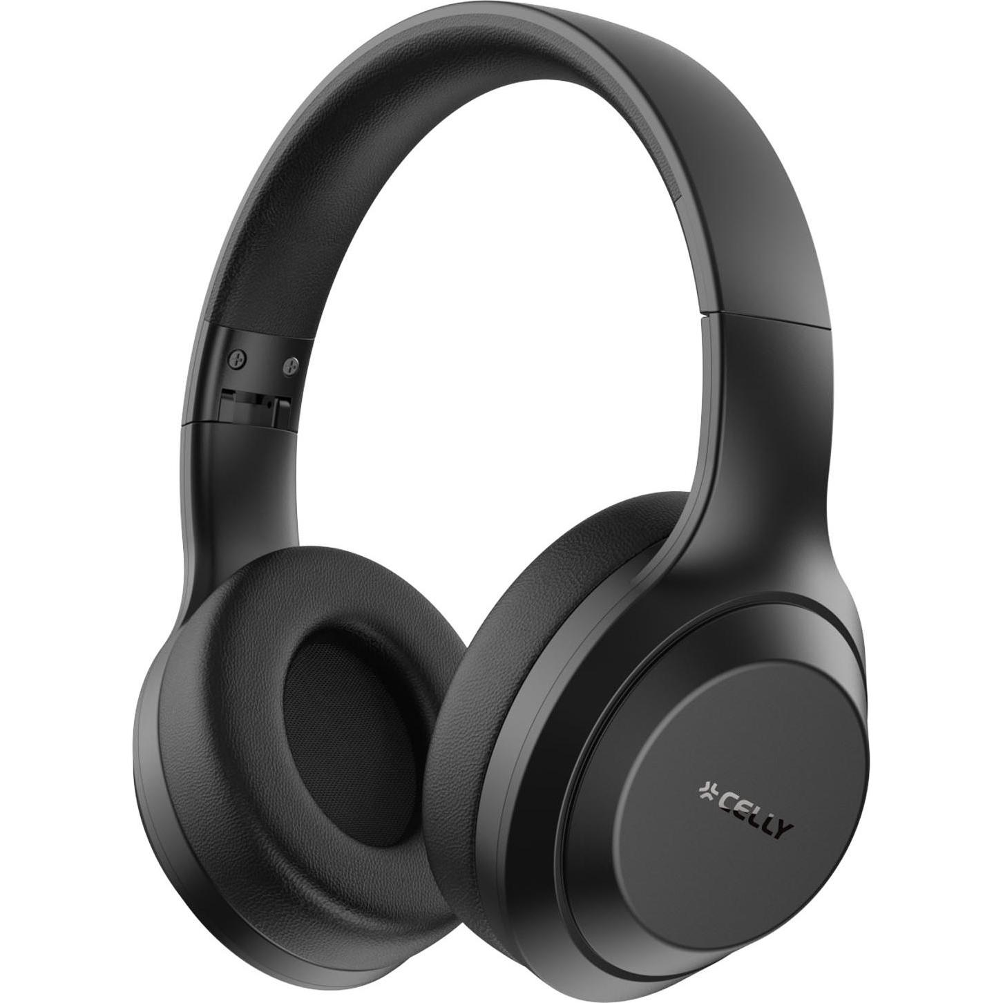 Celly Draadloze hoofdtelefoon Bk (Geen ruisonderdrukking, 7 h, Draadloze), Koptelefoon, Zwart