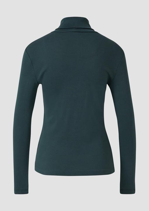 Produktbild s.Oliver T-Shirt Longsleeve im Slim Fit mit Rollkragen (36)