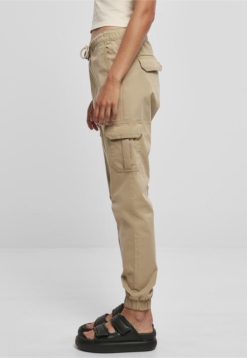 Actual product image Urban Classics Ladies High Waist Cargo Jogging Pants (3XL)