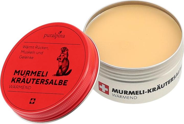 Immagine prodotto Puralpina Unguento a base di erbe Murmeli che riscalda (1 x, 100 ml, 120 g)
