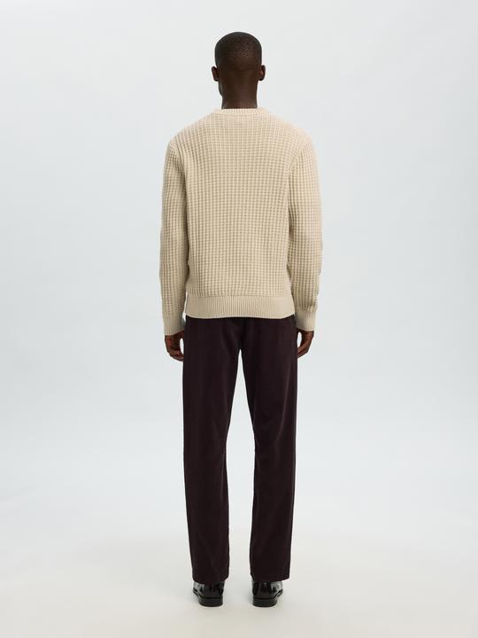 Produktbild Selected 100% Baumwoll Pullover mit Rundhalsausschnitt (M)