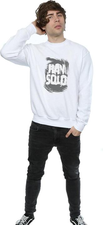 Immagine prodotto Star Wars Han Solo Text Felpa Uomo (M)