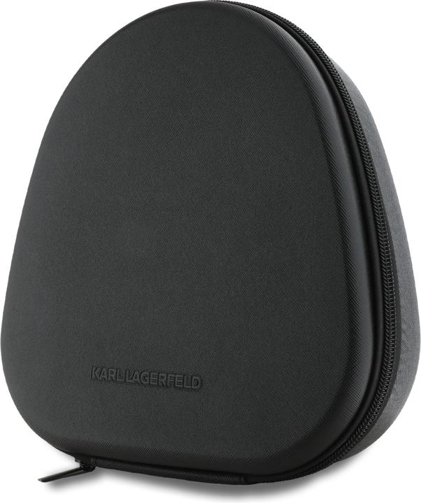 Produktbild Karl Lagerfeld Słuchawki nauszne Saffiano Elongated Bluetooth ANC czarny (ANC, 40 h, Kabellos)