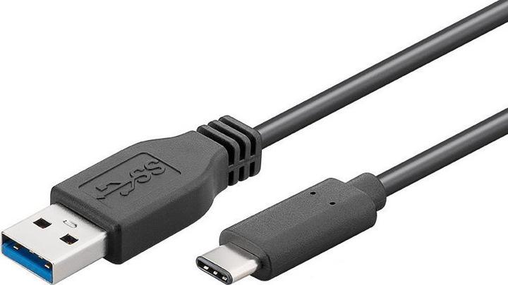 Actual product image MicroConnect USB A — USB C (0.50 m, USB 3.2 Gen 2, 15 W)