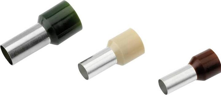 Produktbild Cimco 187234 Aderendhülse 25 mm² Teilisoliert Braun 50 St.