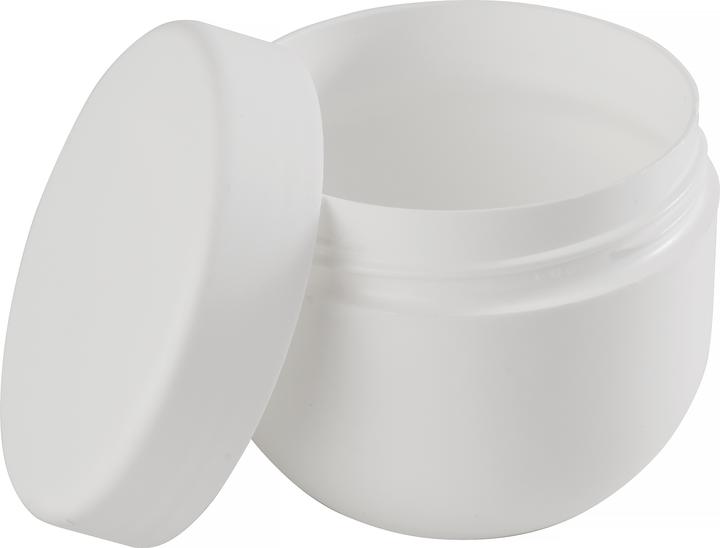 Actual product image Glorex Cosmetic jar single-walled 50 ml, white
