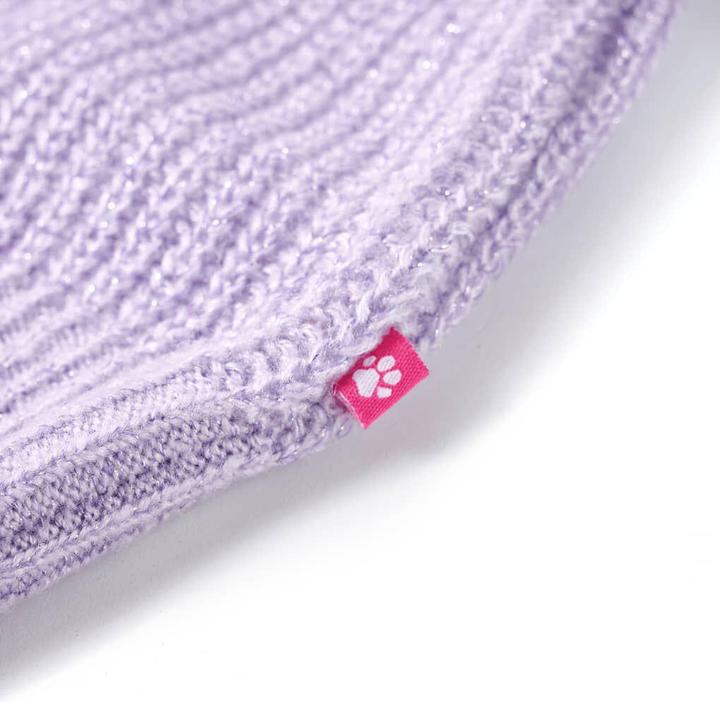 Produktbild VidaXL Kinder-Pulloverweste Gestrickt Helllila 92,Material: 67 (92)