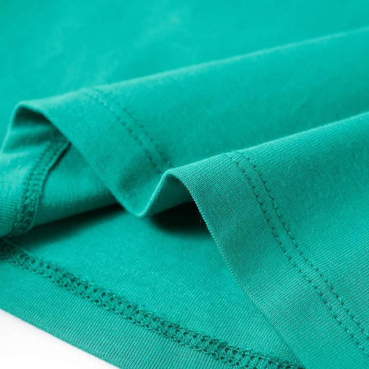 Produktbild vidaXL Kinder-Langarmshirt Hellgrün 92,Material: 95 % Baumwolle. 5 (92)