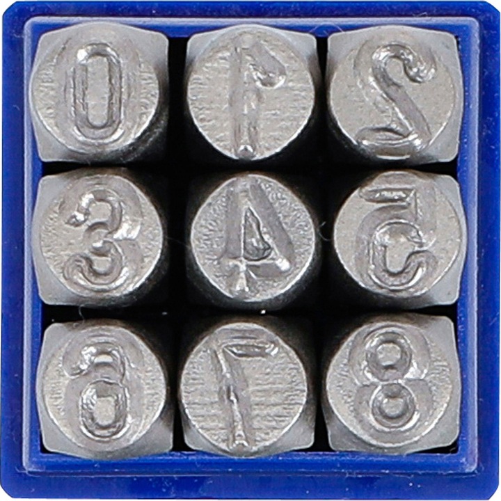 Immagine prodotto BGS Set di punzoni numerici 8 mm