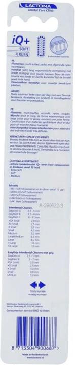 Actual product image Lactona IQ+ Soft Toothbrush (Soft)