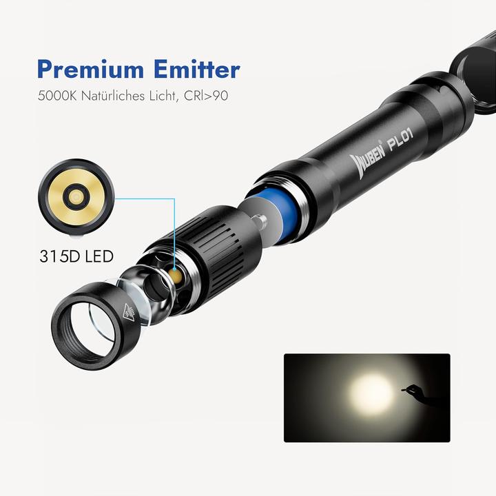 Actual product image Wuben PL01 (13.50 cm, 650 lm)