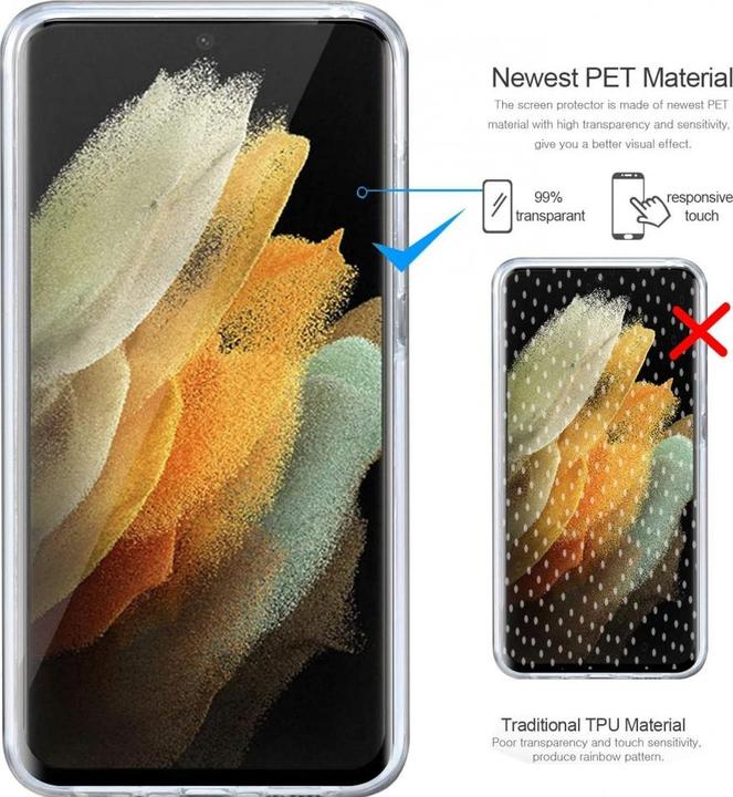 Produktbild Screenguard 360° Screen & Body Protector Samsung Galaxy S21 Ultra Hülle mit Folie (Samsung Galaxy S21 Ultra)