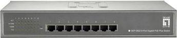 Image du produit LevelOne Level One GEP-0822 : commutateur PoE 8 ports (8 ports)