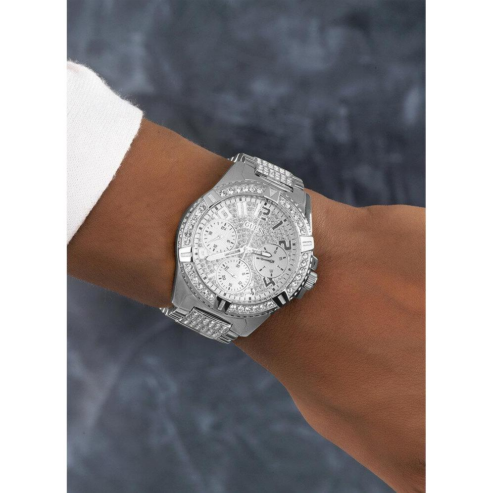 Thumbnail - Guess, Armbanduhr, Lady Frontier, Silber, (Analoguhr, 40 mm)