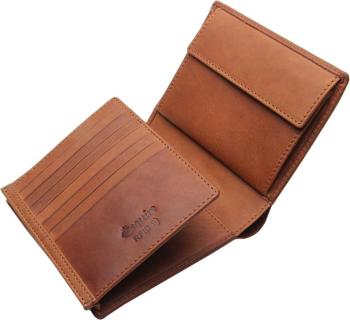 Produktbild Esquire Dallas Geldbörse RFID Schutz Leder 12 cm