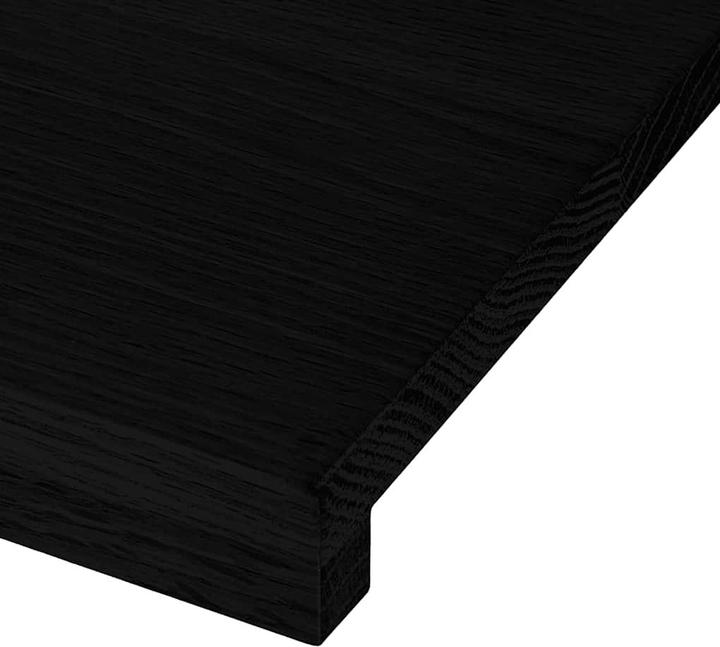 Immagine prodotto VidaXL Davanzali 2 pz. Marrone scuro 160x30x2 cm in rovere massiccio (160 cm)