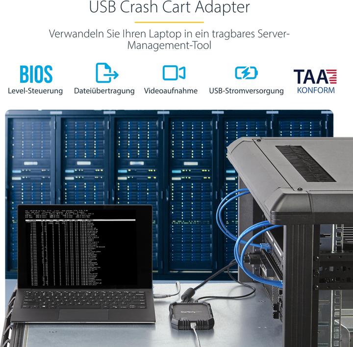 Produktbild StarTech Laptop To Server Kvm Console