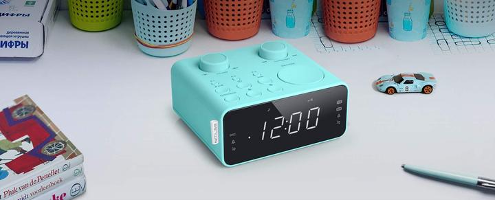 Actual product image Muse M-17CB - Digitale wekkerradio met groot display, blauw (M-17CB)
