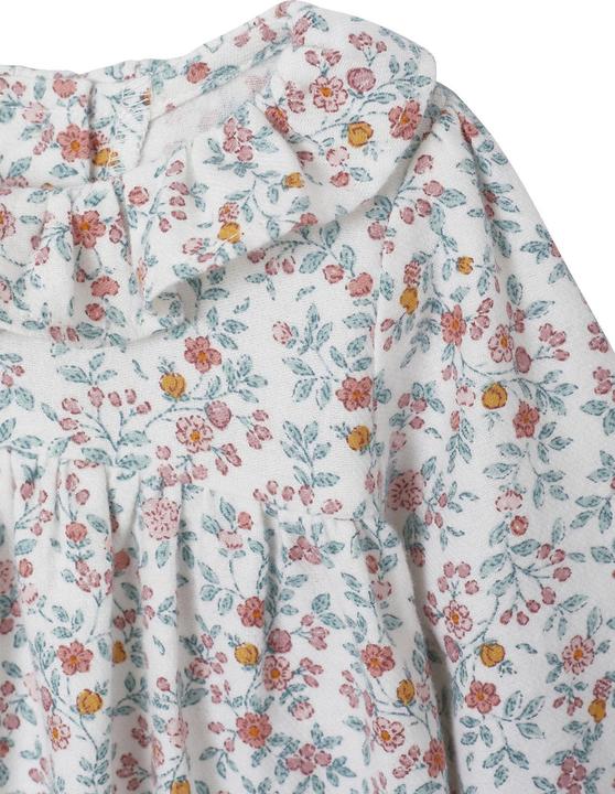 Image du produit Vertbaudet Baby-Set: Kleid mit Blumenmuster & Strumpfhose (62)