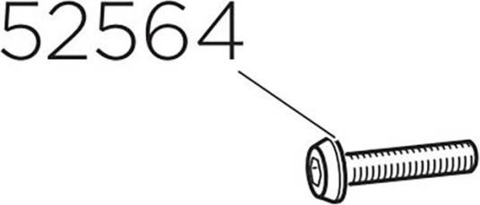 Produktbild Thule M6 x 27mm bolt + washer 859