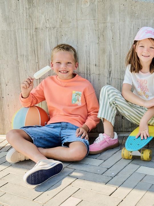 Image du produit Vertbaudet Jungen Sweatshirt mit Sommer-Motiv (110)