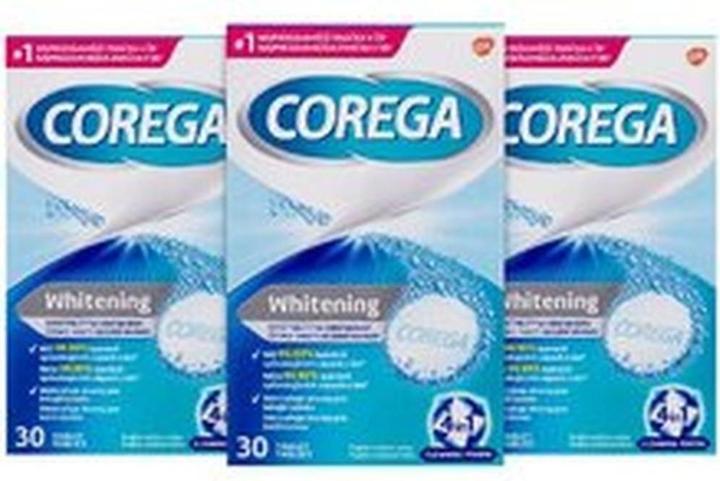 Corega Tabs Whitening (Bleaching Tabletten)