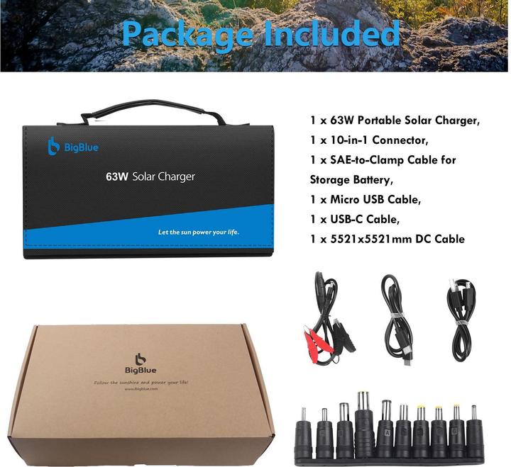 Actual product image BigBlue B405 (63 W, 1.48 kg)