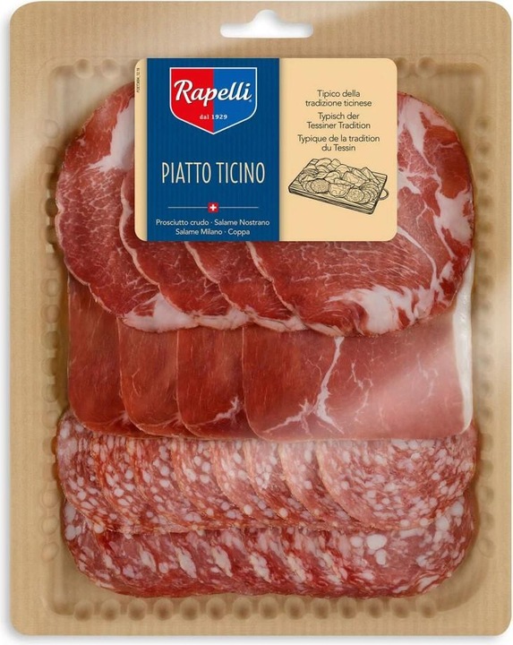 Actual product image Rapelli Cold cuts Ticino plate 120 g (120 g)