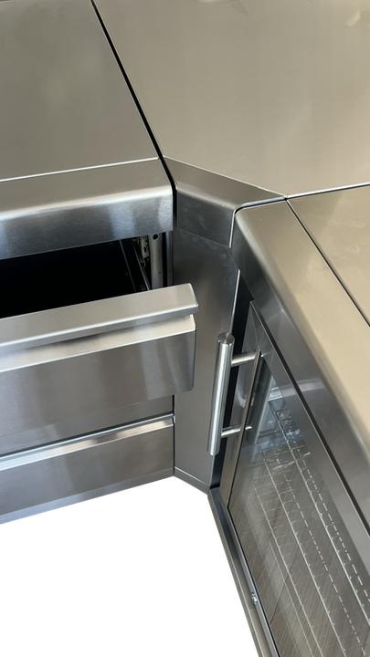 Produktbild BBQ Master Outdoorkitchen Eckelement 90° Trolley