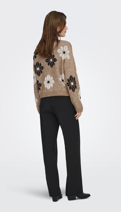 Produktbild Only Onlfreesia Ls Flower O-Neck Rp Knt (S)