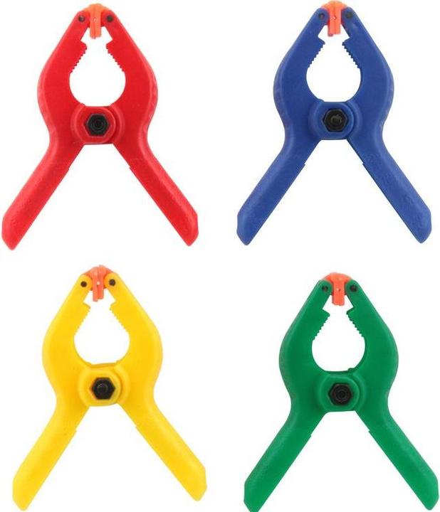 Actual product image Donau 100 pieces Micro clamps (23 mm)