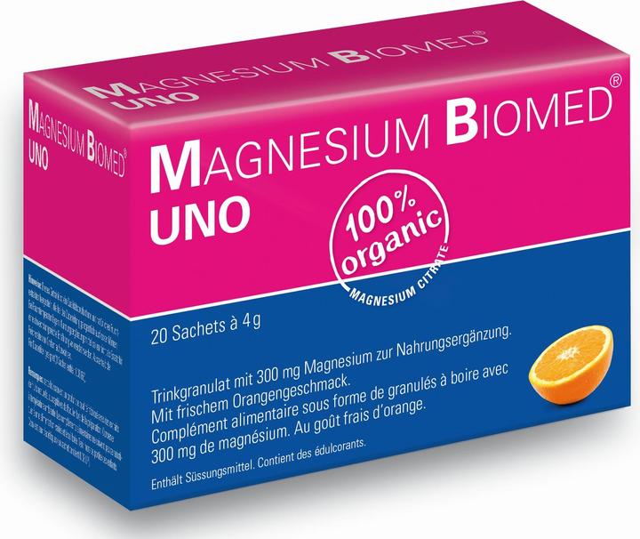 Produktbild Biomed Magnesium Uno (20 Stück, Sachet, 80 g)