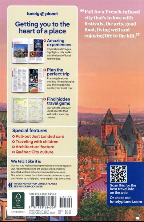 Produktbild Montréal & Québec City (Englisch, Phillip Tang, Steve Fallon, Regis St. Louis, 2022)