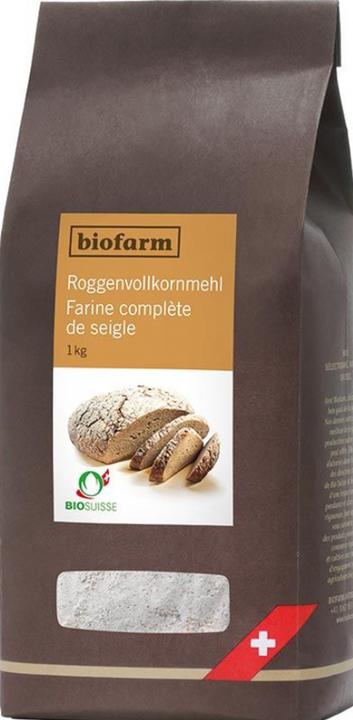 Biofarm Wholemeal rye flour (1000 g, 1 pcs.)