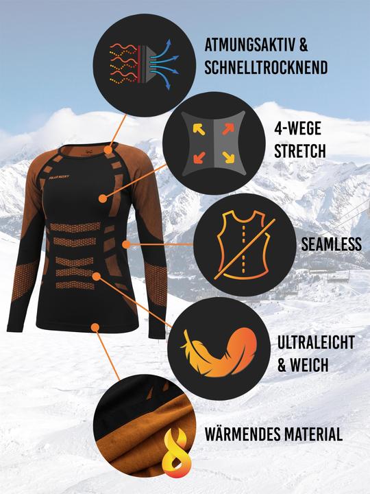 Produktbild Polar Husky Sport-Funktionsunterhemd Super Active Ride (L, XL)