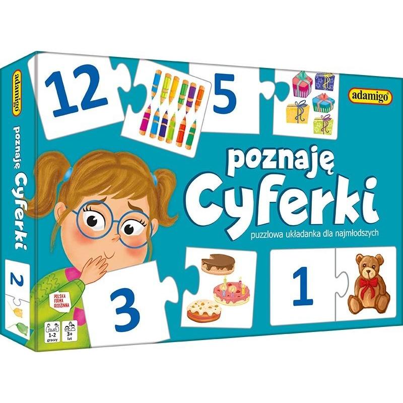 Adamigo Multicolore S Žaidimas- Susipažinkite Su Skaičiais (Polacco)