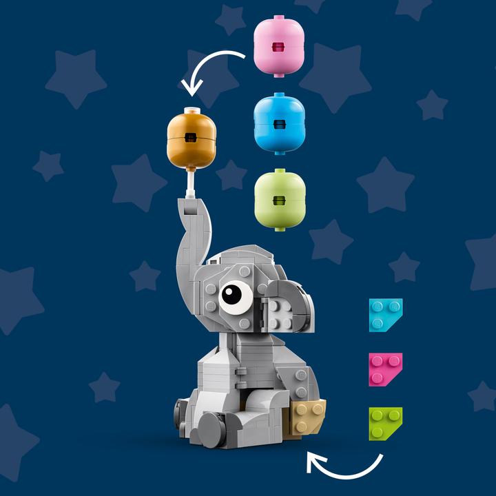 Produktbild LEGO Schwebender Baby-Elefant (40814, LEGO Classic)