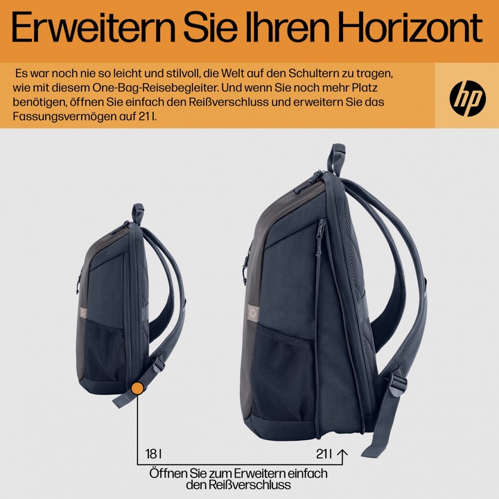 Actual product image HP Travel (18 l)