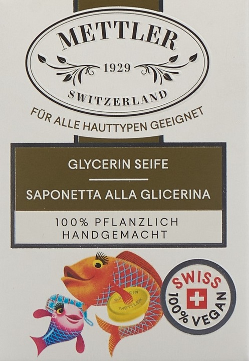 Actual product image Mettler1929 Glycerine soap oval (Hard soap)