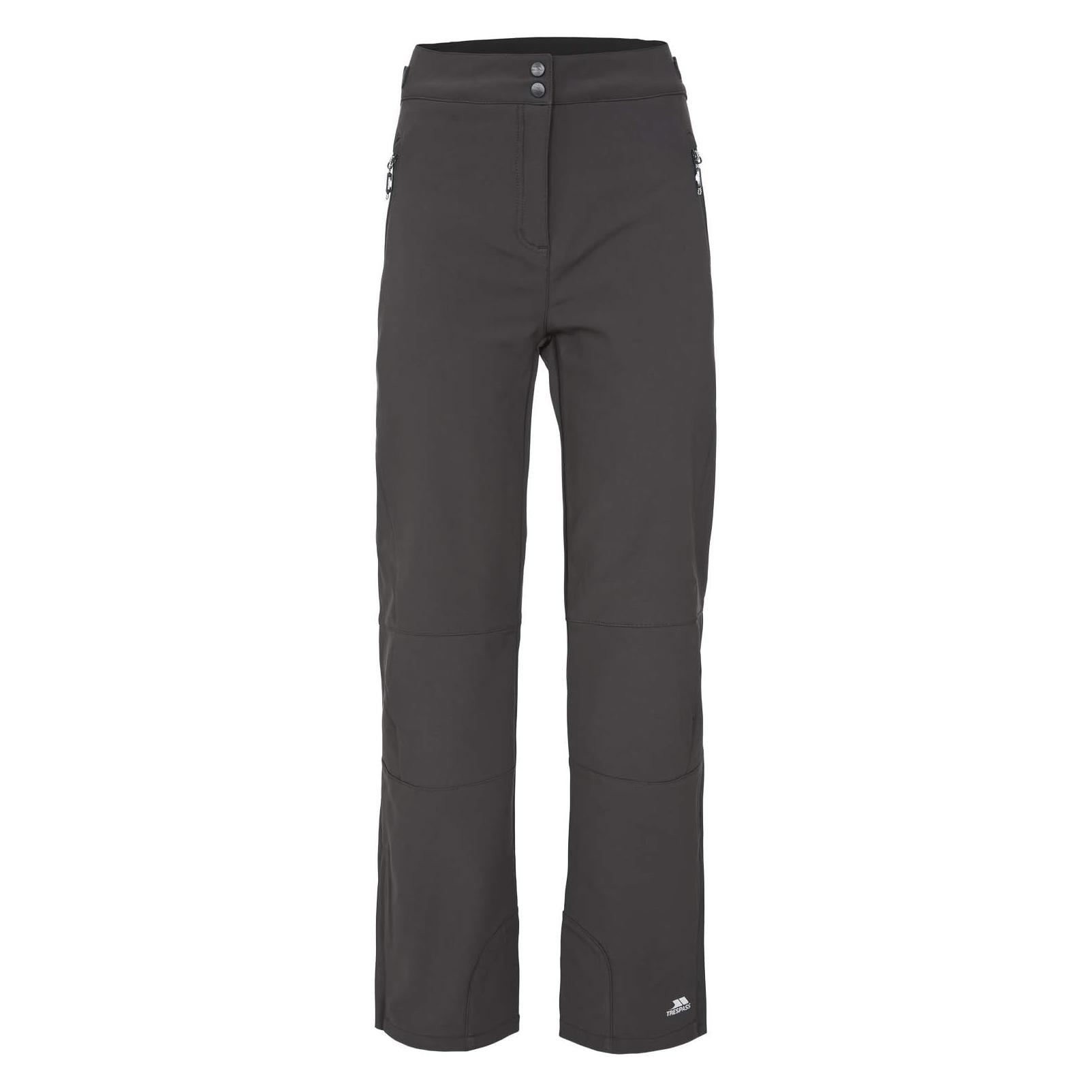 Trespass, Damen, Skihosen, Squidge Ii - Damen Softshell Hosen (Xl), Schwarz
