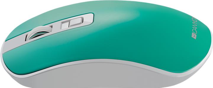 Produktbild Canyon Wireless rechargeable mouse with silent buttons MW-18, Aquamarine (Kabellos)