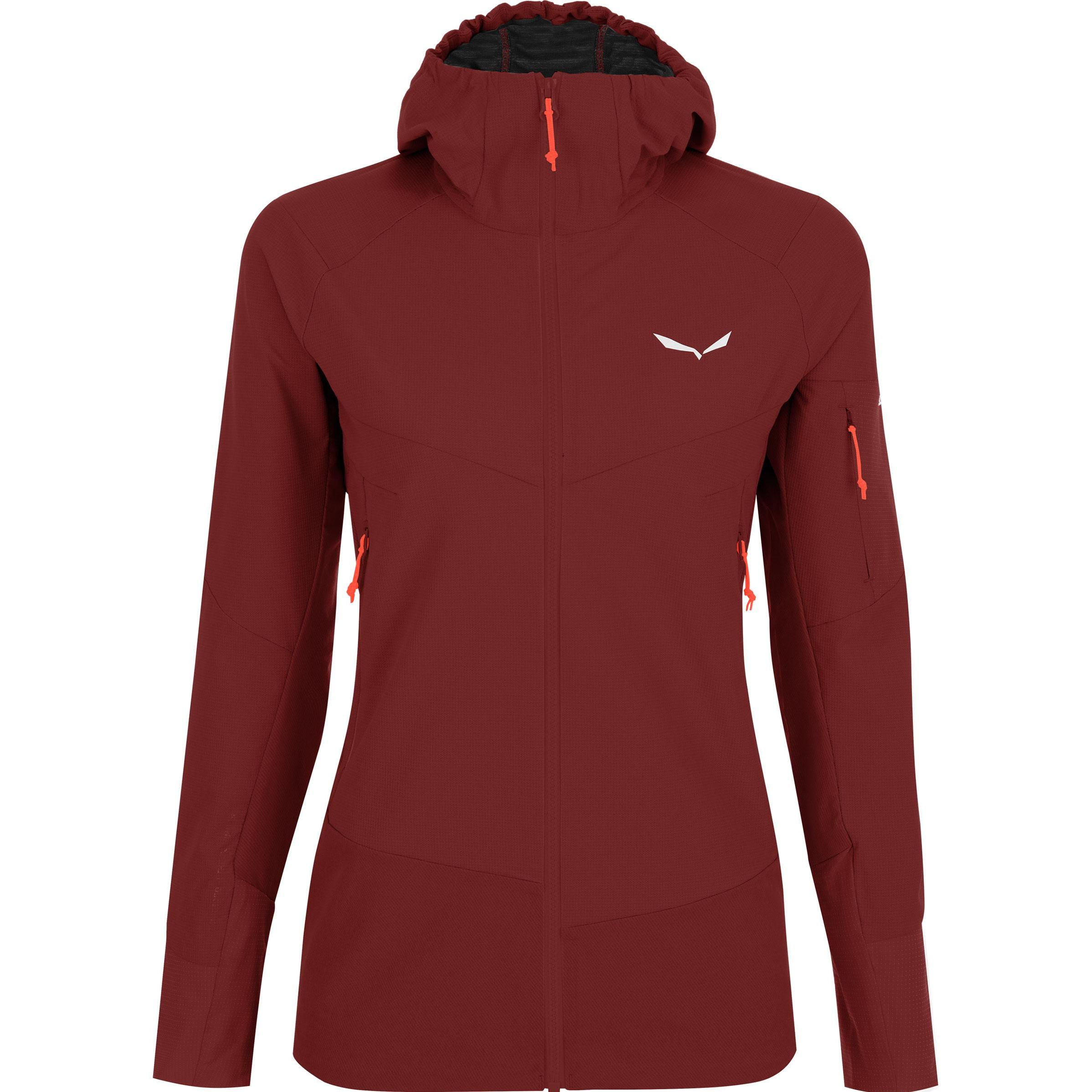 Salewa, Damen, Jacke, Women's Agner DST Jacket (40, L), Rot, 40, L