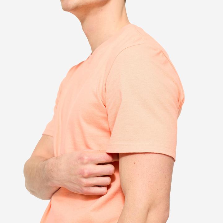 Produktbild Domyos T-Shirt Herren Regular Baumwolle - orange (M)