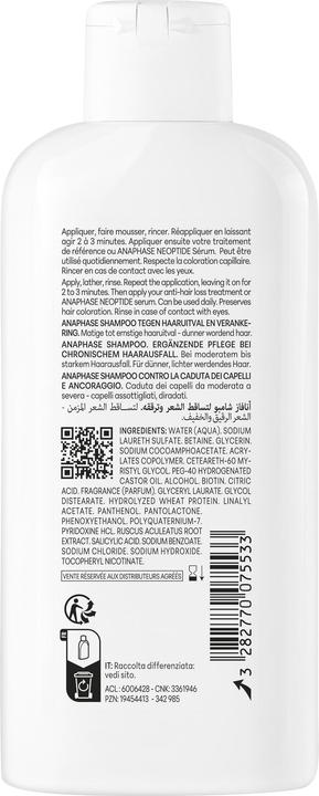Image du produit Ducray Anaphase CHRONIC Shampooing contre la chute des cheveux (200 ml, Shampoing liquide)