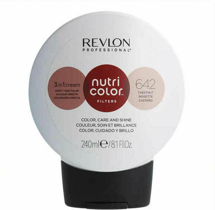 Productafbeelding Revlon Professional Nutri Color Cream - Kastanje 642 (Bruin)