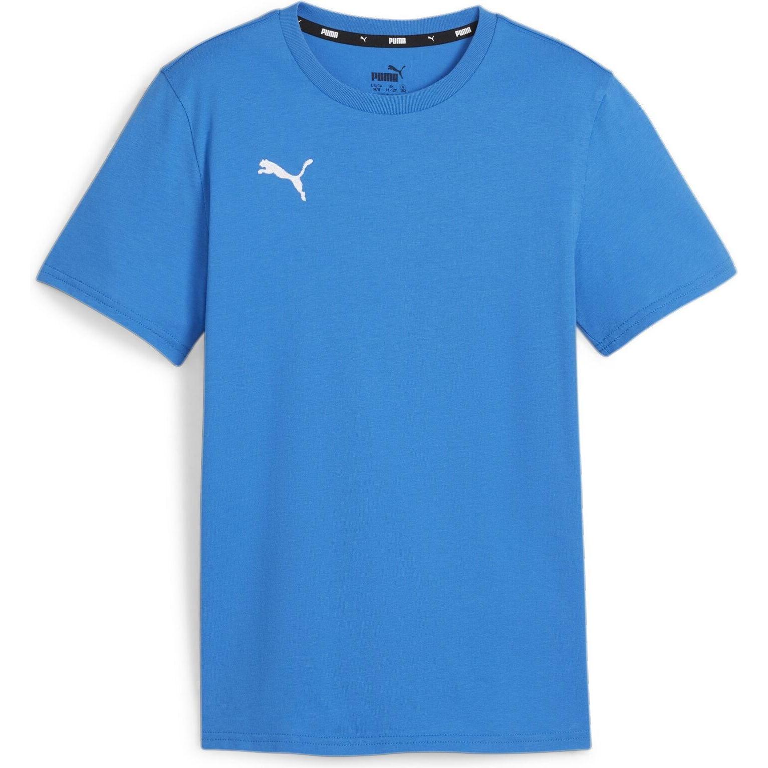 Puma, Jungen, Sportshirt, teamGOAL Casuals Tee Jr (152), Blau, 152
